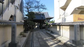 見ごたえのある江戸時代のお寺さん。