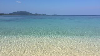 海水浴はできないですが・・