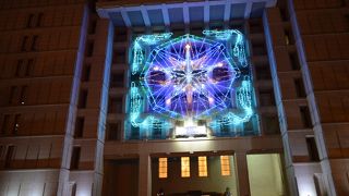 十二月は夜間照明