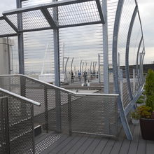 階段の出口です