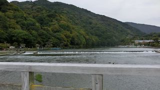 嵐山の景観を作る。