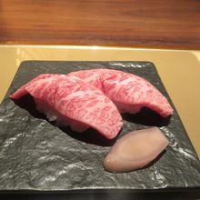 近江牛トロ握り