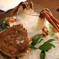 カニの甘さが口の中に広がる