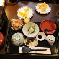 朝食はお味噌汁をお代わり