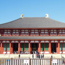 交付時中金堂です。立派です。