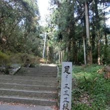 仁王門をくぐり本堂へは333段の石段を上ります