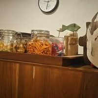 簡単なスナックは食べ放題