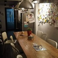 １階にある共用のテーブル