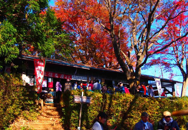 縦走時の給水所