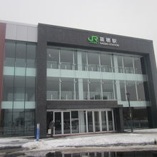 新・苗穂駅南口駅舎の様子