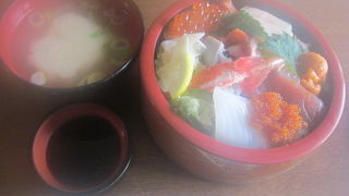 2018年12月の海鮮生ちらしの様子