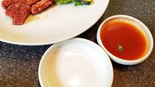 コリアンタウンの焼肉店