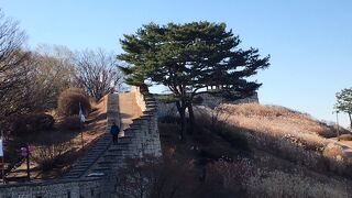 華西門の西側に広がる高台の上に建って居ます