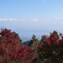 琵琶湖の眺めが良い