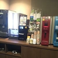 クラブフロアのドリンクコーナー
