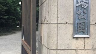 高級住宅街の緑豊かな公園