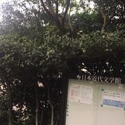 駒場公園の中の資料館