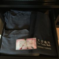 この甚兵衛で1階の大浴場やレストランもOKです。