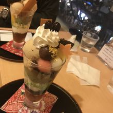 季節の和風パフェ