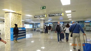 小さな空港です。