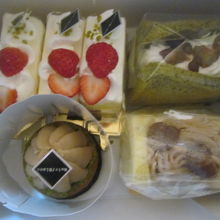 購入したケーキはこんな感じです