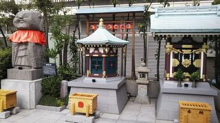 お買い物の際に参拝します