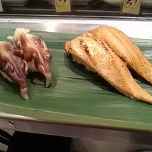 とり貝と上穴子