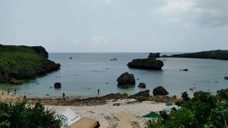 ビーチエントリできるシュノーケルスポット