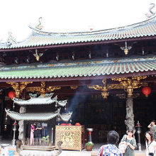 シアンホッケン寺院の外観