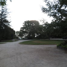 この左から橋が見えます