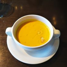 カボチャのスープ