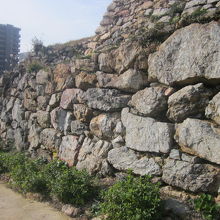 全体として、豪快な積み方が印象に残る石垣でした