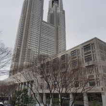 正八角形の組み合わせの第１庁舎タワー