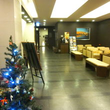 入ったところからロビー