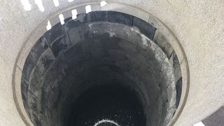 回廊の通りにたたずむ井戸