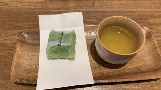 抹茶大福が絶品です！