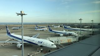 室内からも！羽田空港第二ターミナル展望デッキ！！