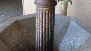 初の国指定重要文化財である駅舎に現存する給水設備  ♪ 