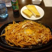 鉄板焼きナポリタン、再び