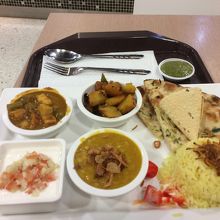 150バーツのインド料理セットもオススメ