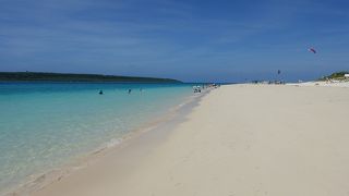 海水浴をするのに最適です