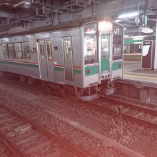 常磐線の仙台方で使用されている701系