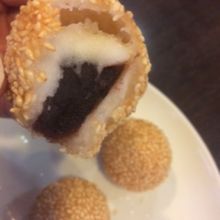 胡麻団子も旨いのだ