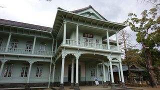 松江神社のすぐ近く