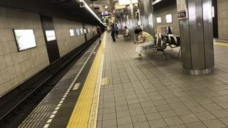 北浜駅から利用いました。