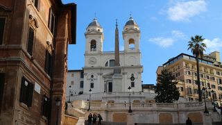 階段の上からの眺望