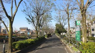 遊歩道は自転車乗り入れ禁止です