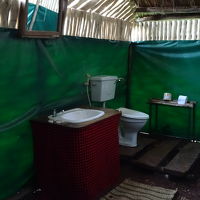 トイレと洗面台