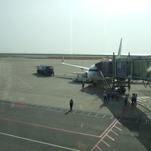 神戸空港の駐機場