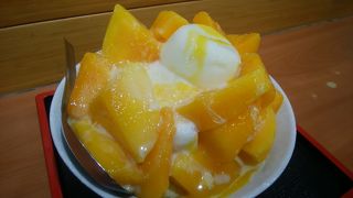 夏はかき氷ですね